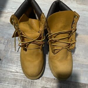 Men's timberland original Rugged Tan Leather Boots